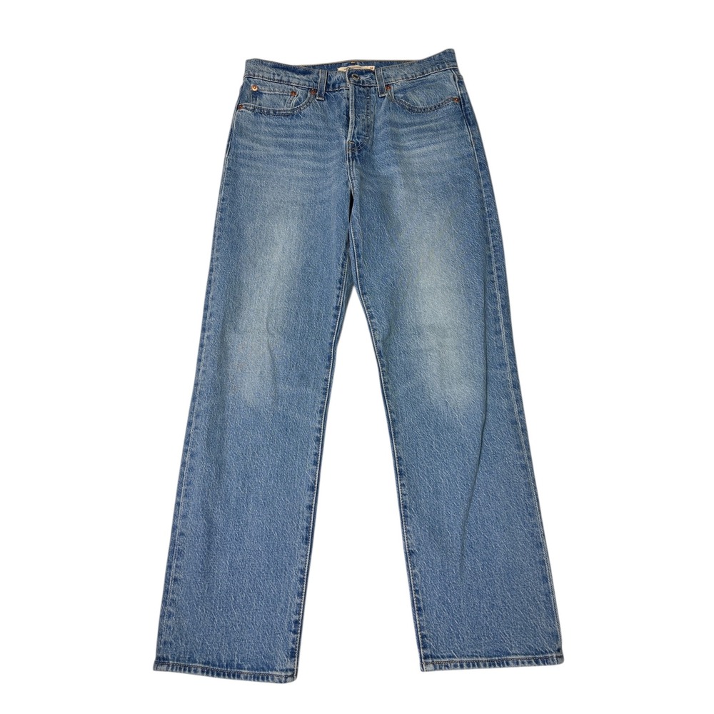 Levi's Women's WedgieStraight Leg Jeans - Light Blue Size 28.